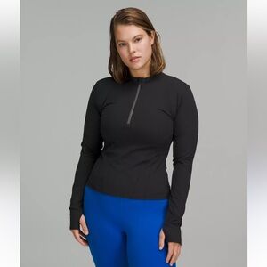 Lululemon black Luxtreme Running Half-Zip